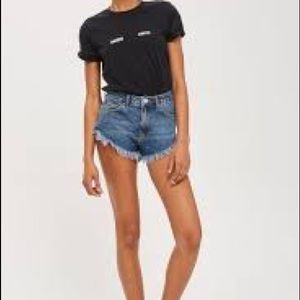 Topshop moto kiri shorts